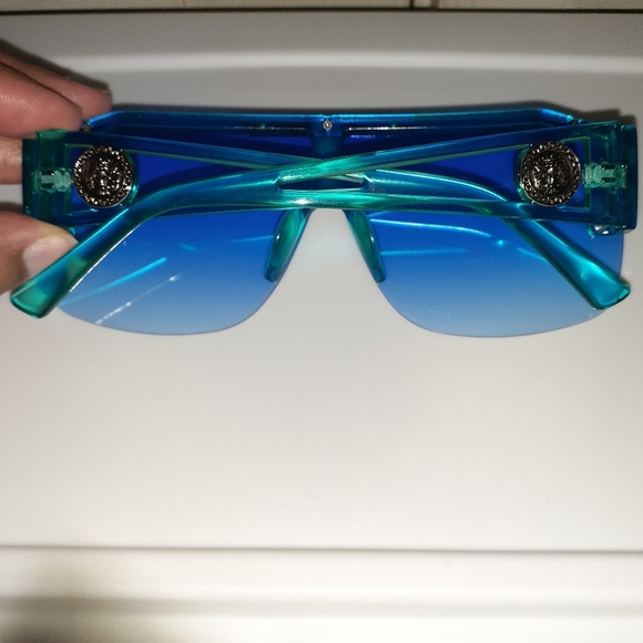 Square Retro Aviator Fashion Sunglasses - Picture 5 of 7